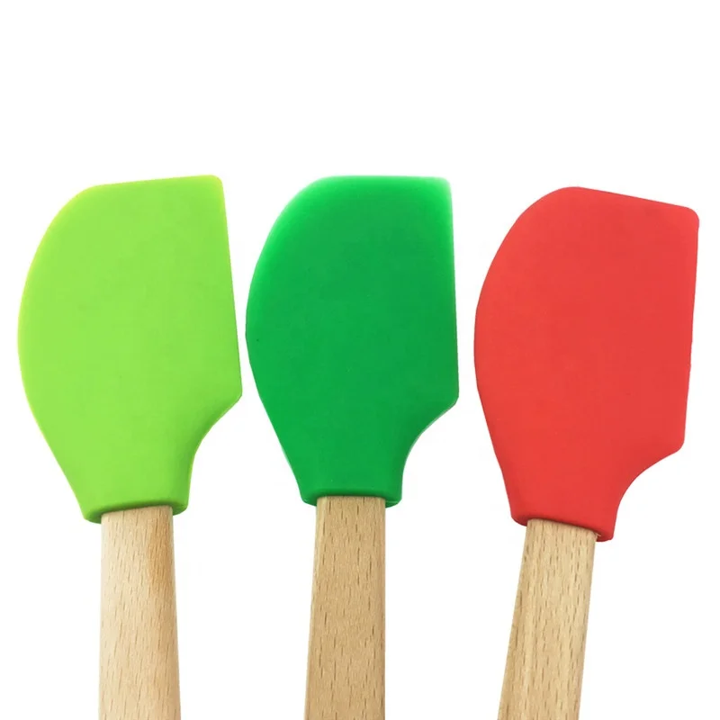 Spatula OEM/ODM Durable Non-stick Kitchenware Tongue Scraper Tools Food Grade Silicone Spatula for Cooking Tools
