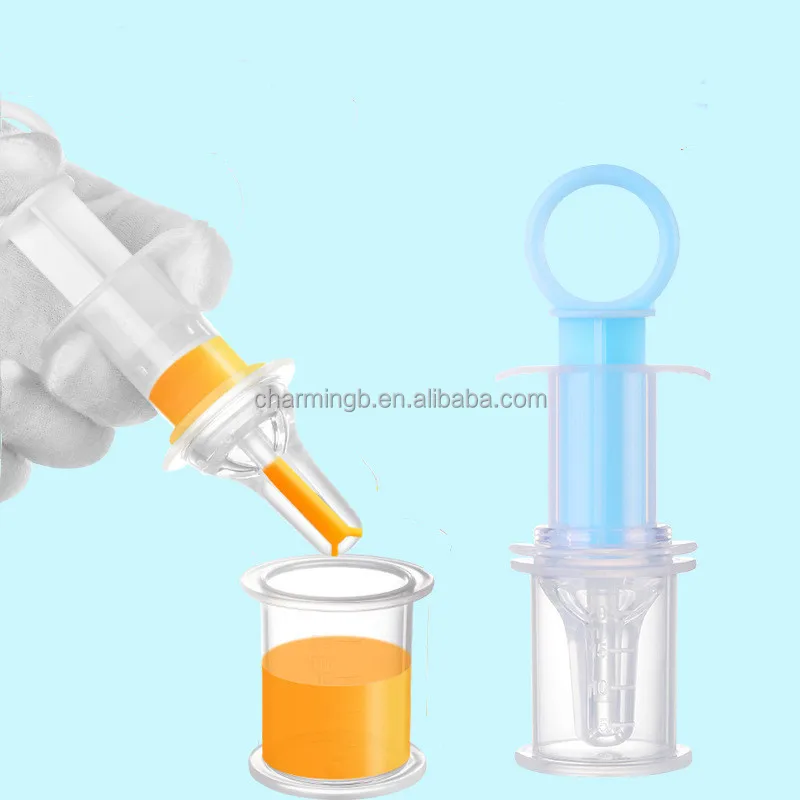 Wholesale Baby Silicone Medicine Dispenser Baby Medicine Dropper Baby syringe feeder