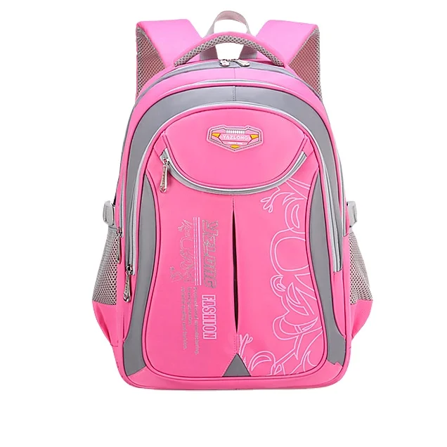 Cheap Kids Backpack Boys Girls Students Bag 6 Color Designs Child