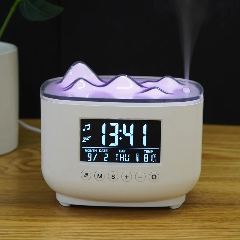 Aromacare 300ml Alarm Clock Fragrance Aromatherapy Smart Aroma Diffuser For Home Air