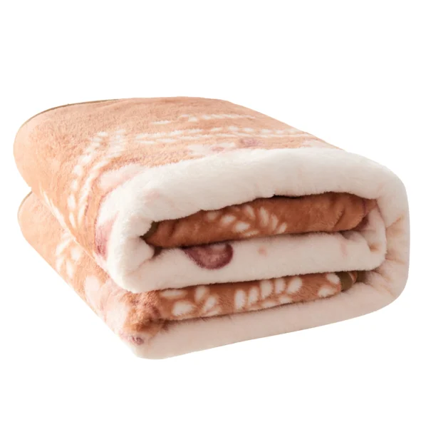 100% полиэстер пурпурный тигровый мех 220x240 см 4 2 кг Толстое Зимнее Одеяло mora