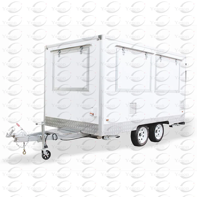 Wholesale Outdoor Custom Fully Equipped Ice Cream Street Kitchen Food Cart