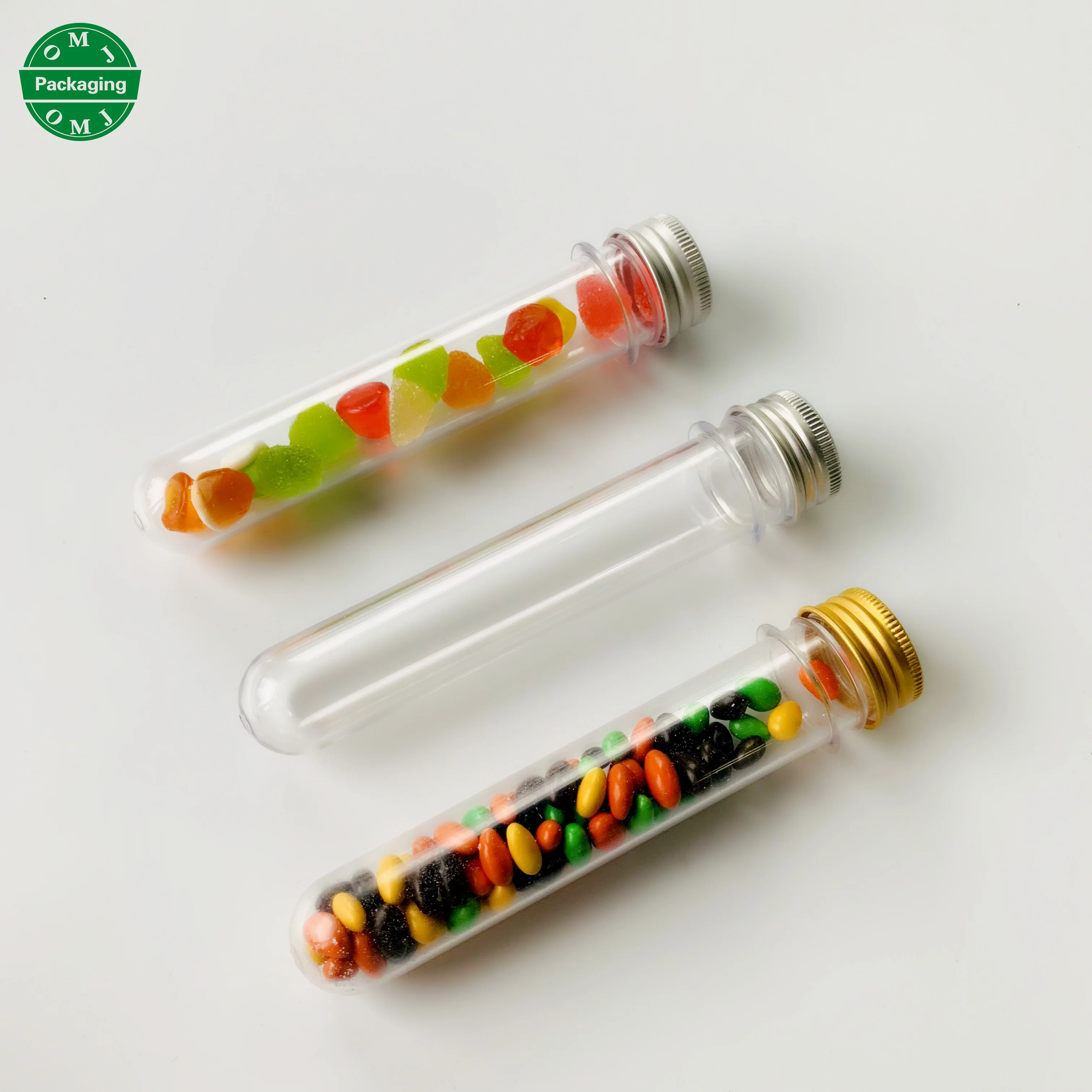 Пластиковая круглая бутылка 50 мл 80 мл 100 мл ПЭТ пластиковая Пробирка для китайской фабрики прямые продажи