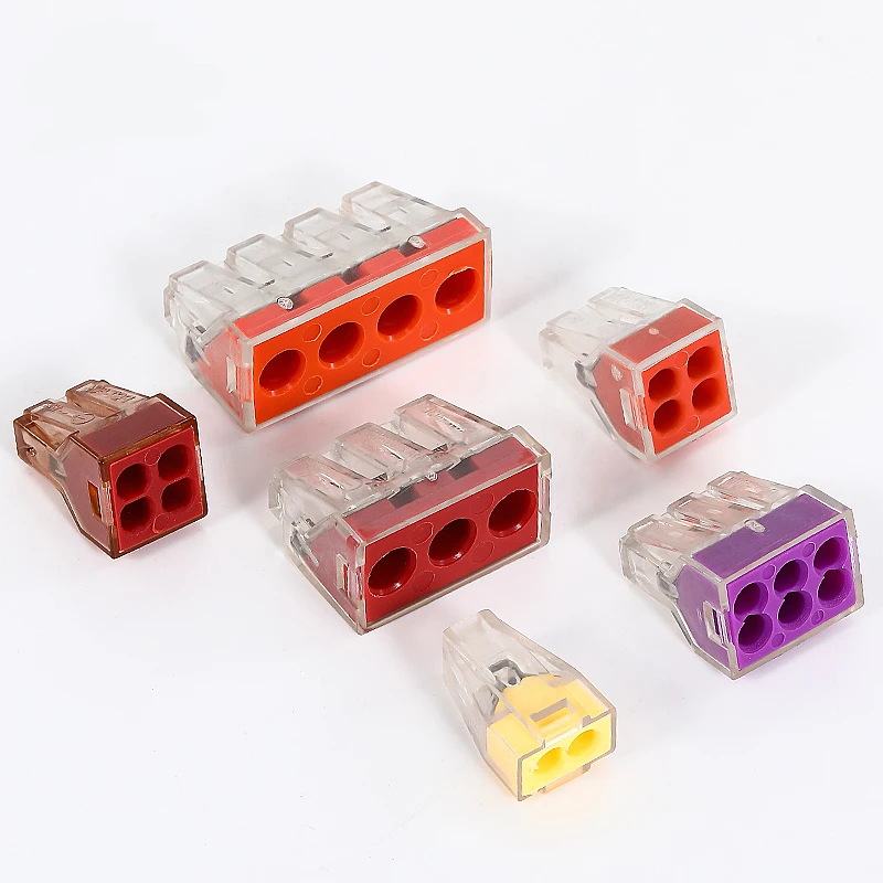 Wire Connector Terminal Block Spl-2 Plug-in Connector 2 3 4 6 Pin Wire Connector Terminal Auto Electrical