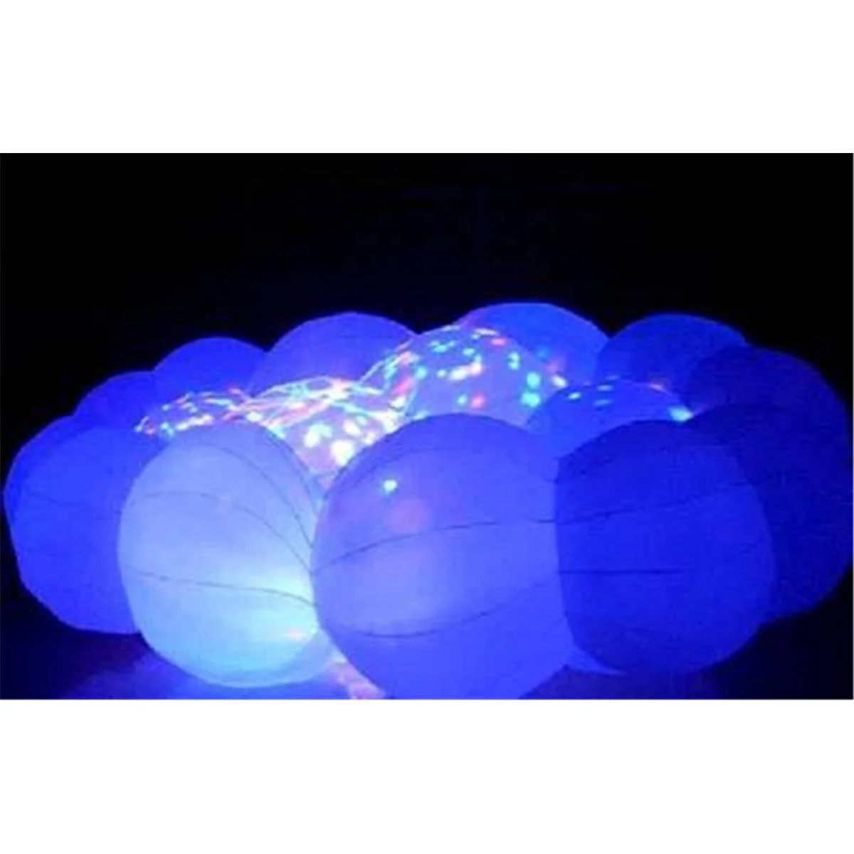 Музыкальная декорация для сцены Надувное освещение воздушный шар в виде облака облако со светодиодными лампами