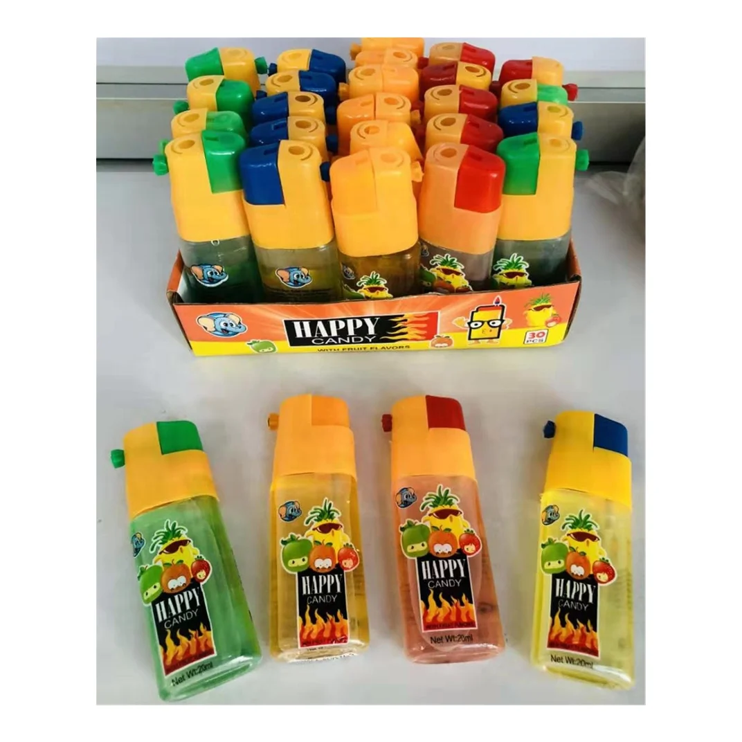 Lighter Sweet Sour Liquid Fruity Spray Candy