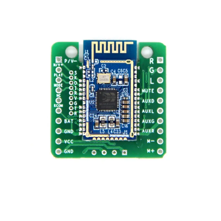 Bluetooth audio module Bluetooth 5.0 car receiver earphone board serial AT change name password call line-in