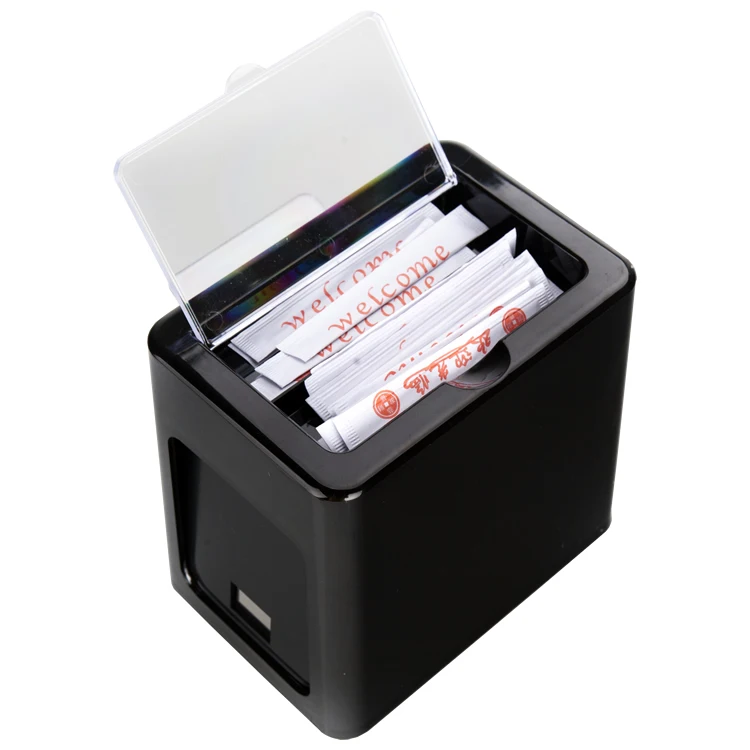 Customized Tissue Box with Napkin Dispenser and Toothpick Holder Promotional Restaurant-Grade Case by Factory