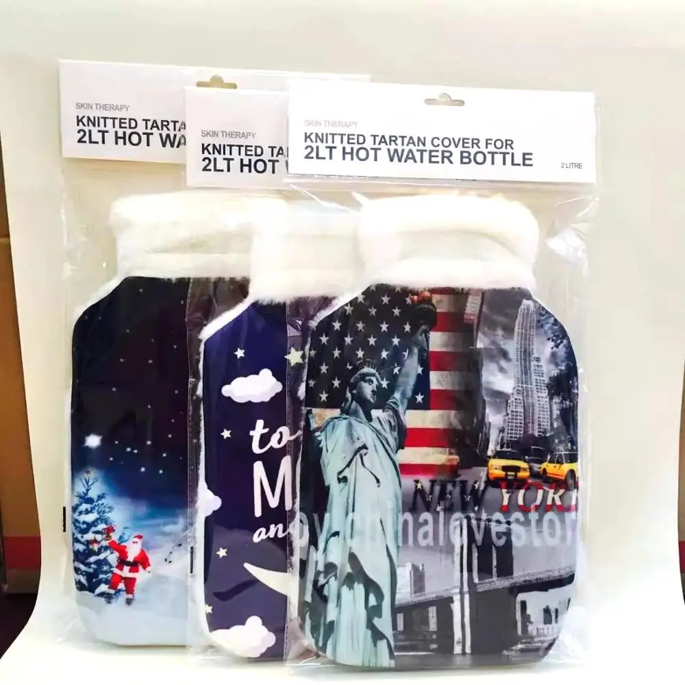 High Quality Durable Rubber Hot and Cold Water Bottle Versatile Hand Warming and Hot Water Bag