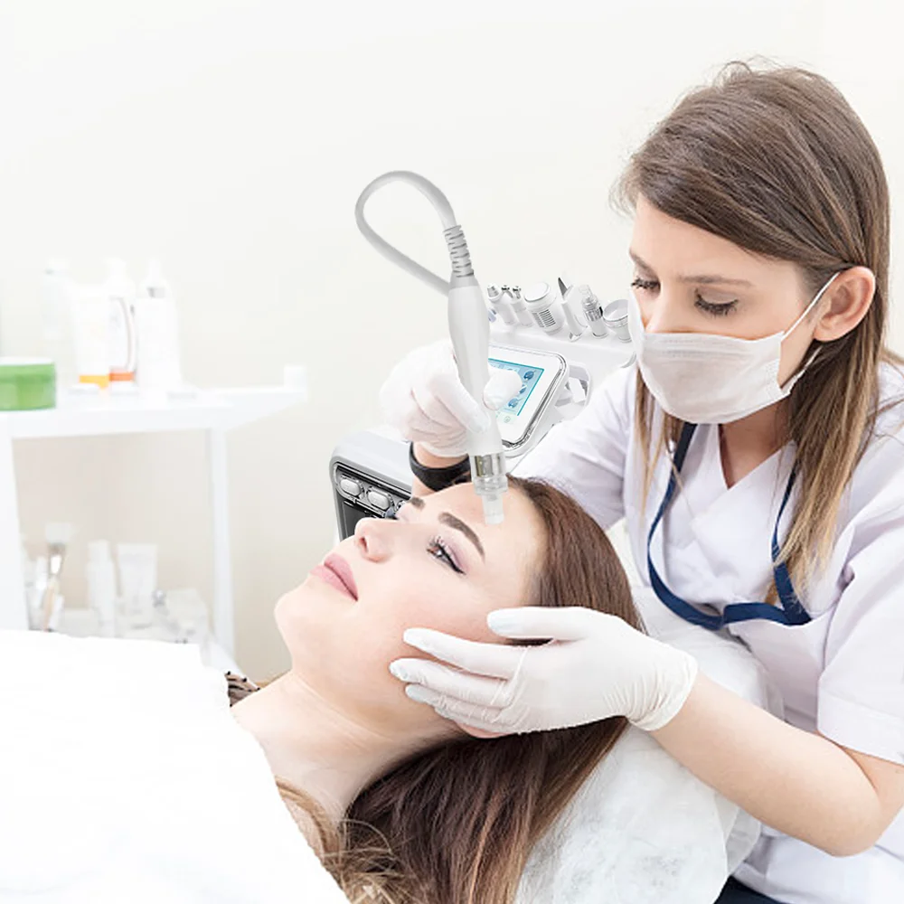 Synogal commercial use 6 in 1 facial beauty solution skin whitening blackhead removal aqua facial machine