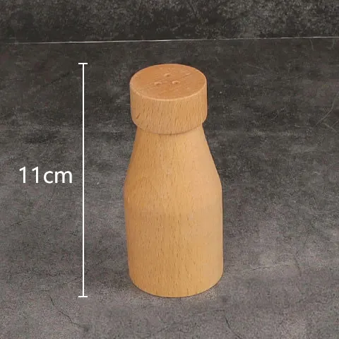 Уникальные инструменты для трав и специй деревянная банка приправ пустая бутылка с деревянной крышкой