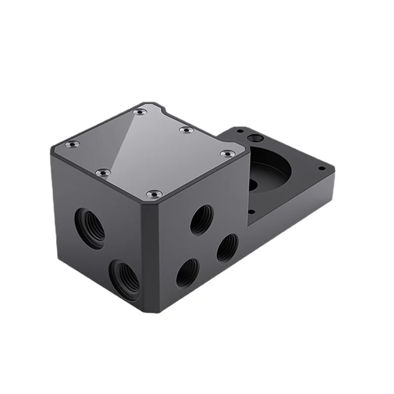 Granzon GY-M ITX Case Water Cooling AIO Bridge Module Connector For Pump + Reservoir External Connecting GH Series Radiator