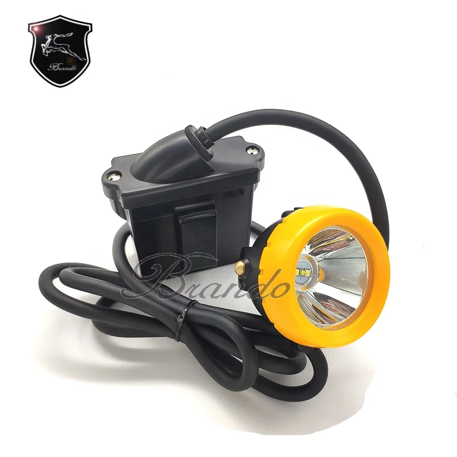 LED Waterproof IP68 cap lamp KL8LM underground mining safety equipment from Brando factory  directly
