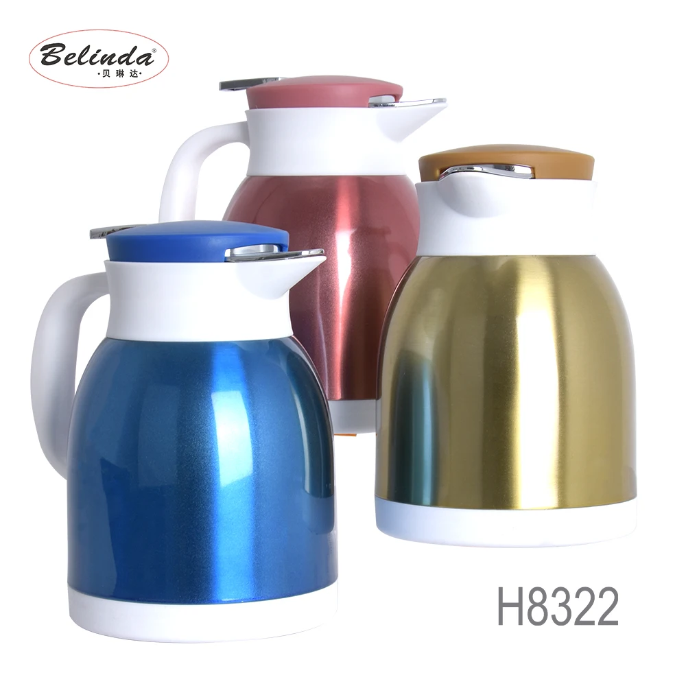 1.5L Vacuum Flasks Stainless Steel Water Jug Thermos Tea Pot for Restaurant