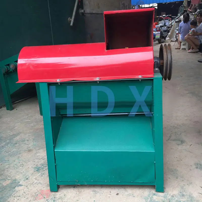 Fully automatic small household grain thresher