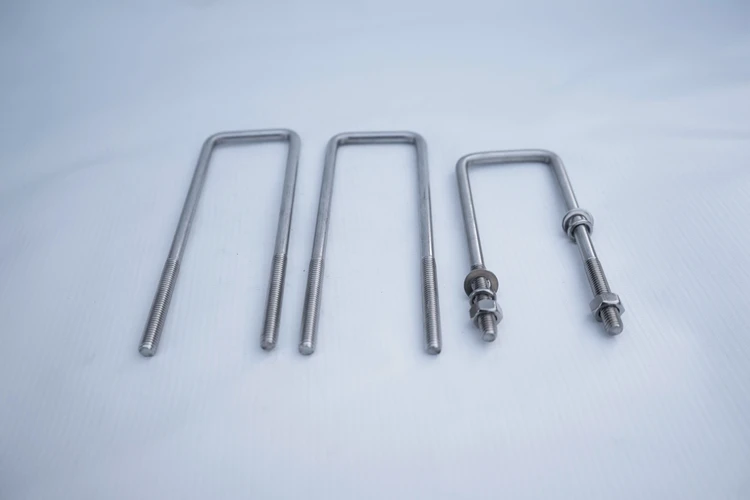 Galvanized u-shaped bolt engineering high-strength fasteners stud bolt