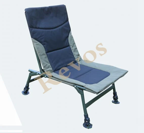 Revos Outdoor Foldable Fishing Chair Carp Chair 600D Polyester Cheap No Armrest Simple Style Strong Fishing Chair