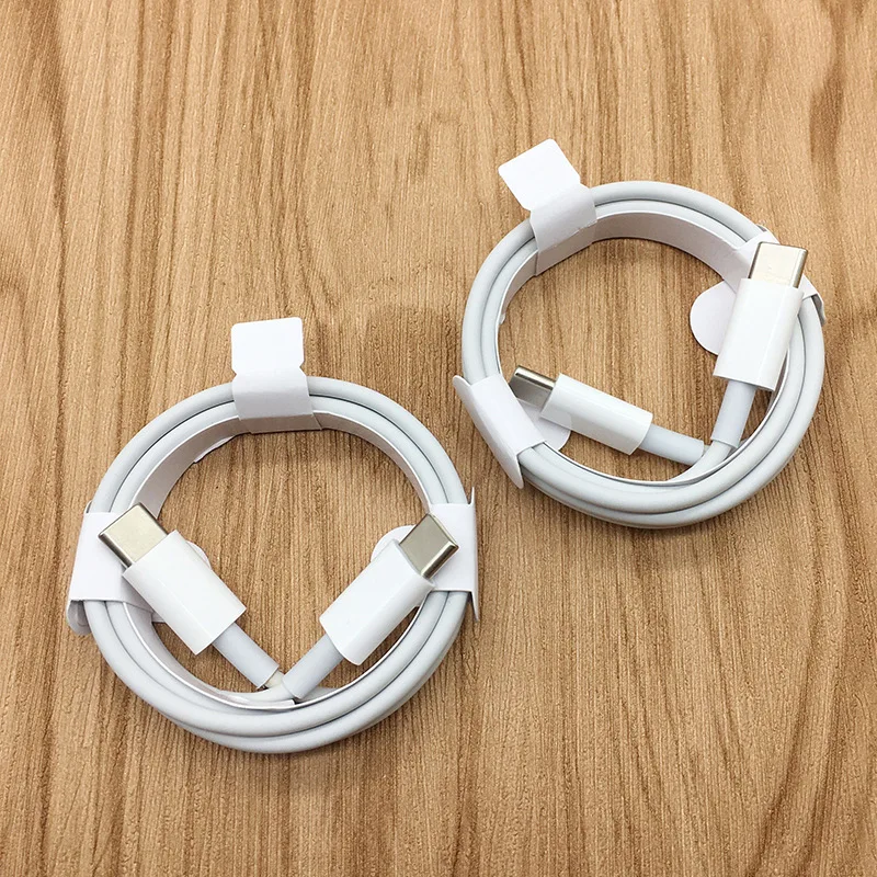 Wholesale High quality 1m 1.5m 2m Super Charge PD 27W 3A USB Type C TO Type C TPE Cable for notebook adapter charger