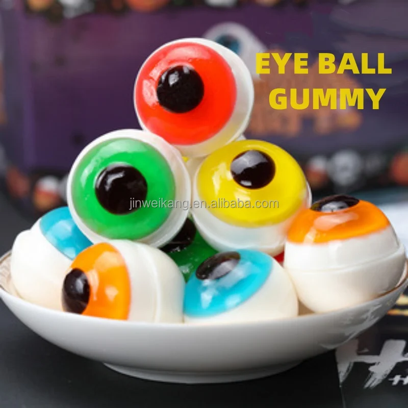 OEM Individually Wrapped Large Fruit Jam Filled Gummies Jelly Gummy Sweet Sour Glucose Halal Certified Bulk Packed Soft Candy