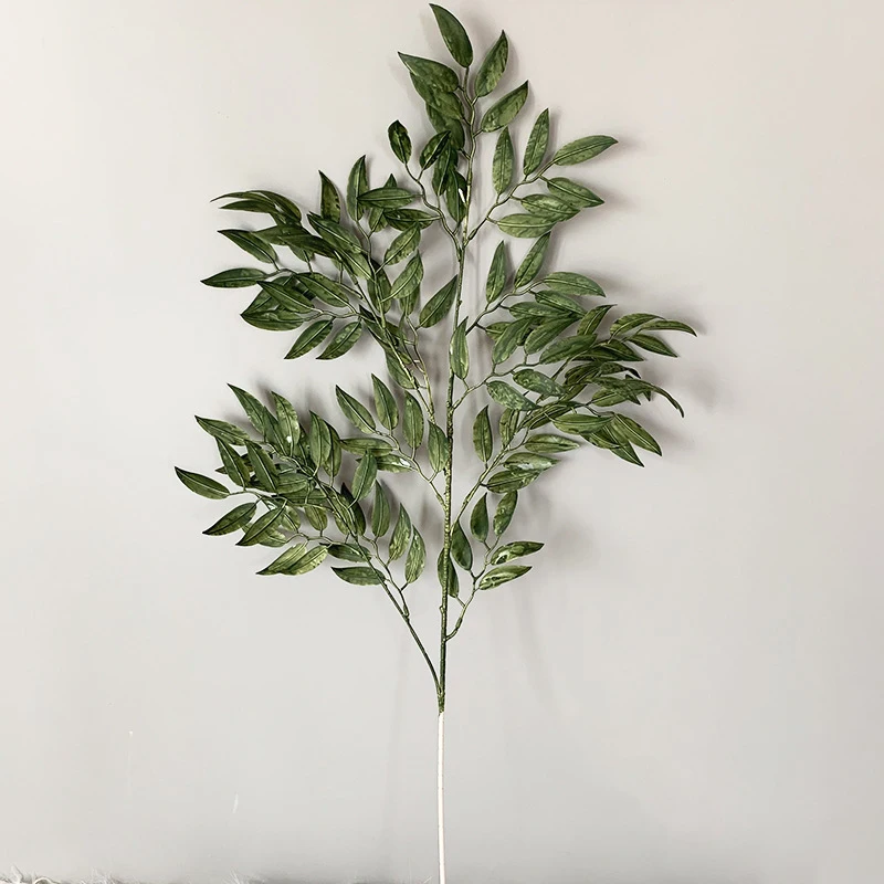 Artificial Plants Hanging Plants Green Leaves Foliage Artificial For Home Garden Garland