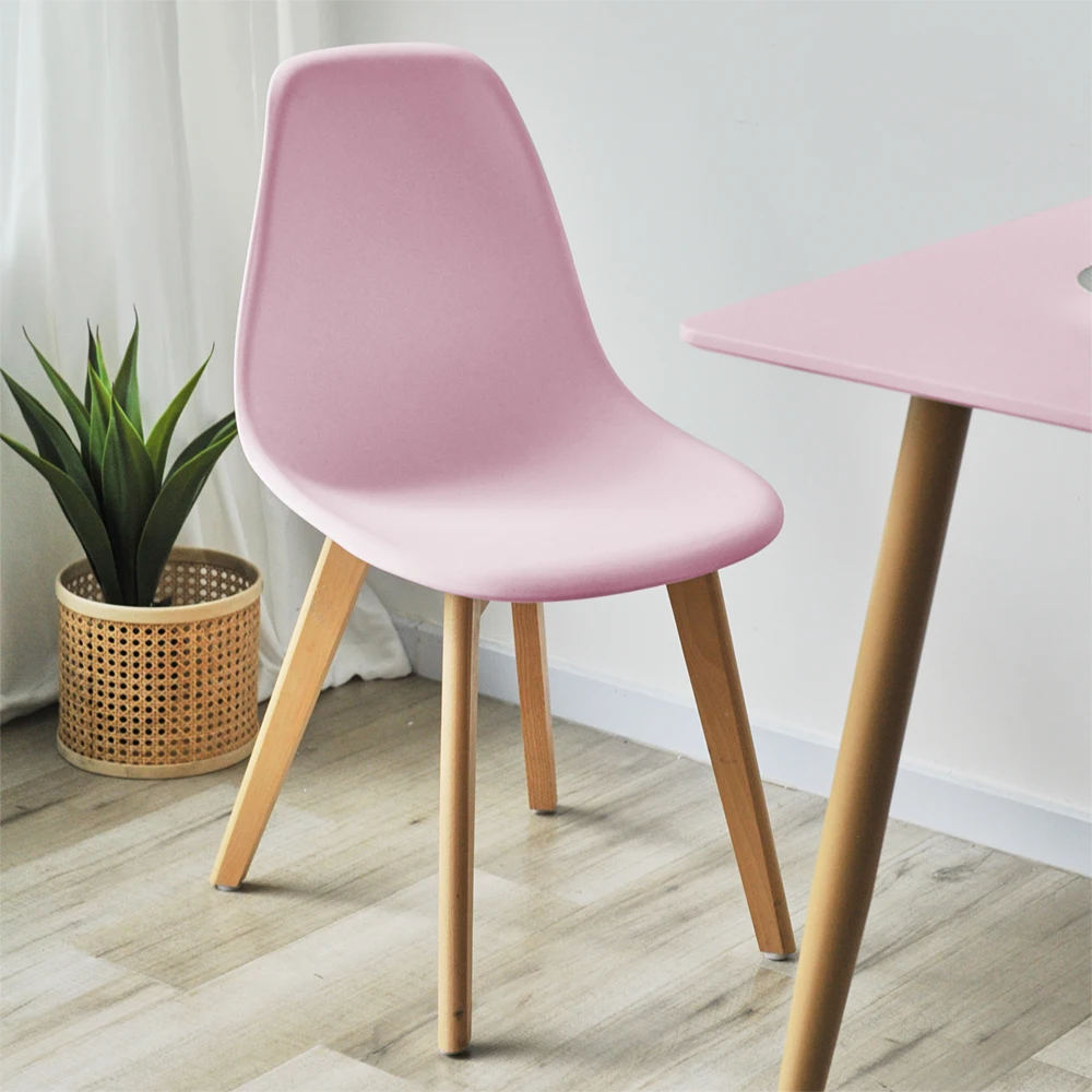 Factory Wholesale Price White Pp Plastic Chair Stackable Silla Plstico Comedor Plastic Chairs Commerical Restaurant Dining Chair