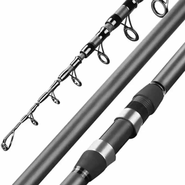 High Quality 2.4-5.4m Lure Weight Telescopic Rock Fishing Poles Trout Rod Big Fish Long Casting Carbon Fiber Casting Rod