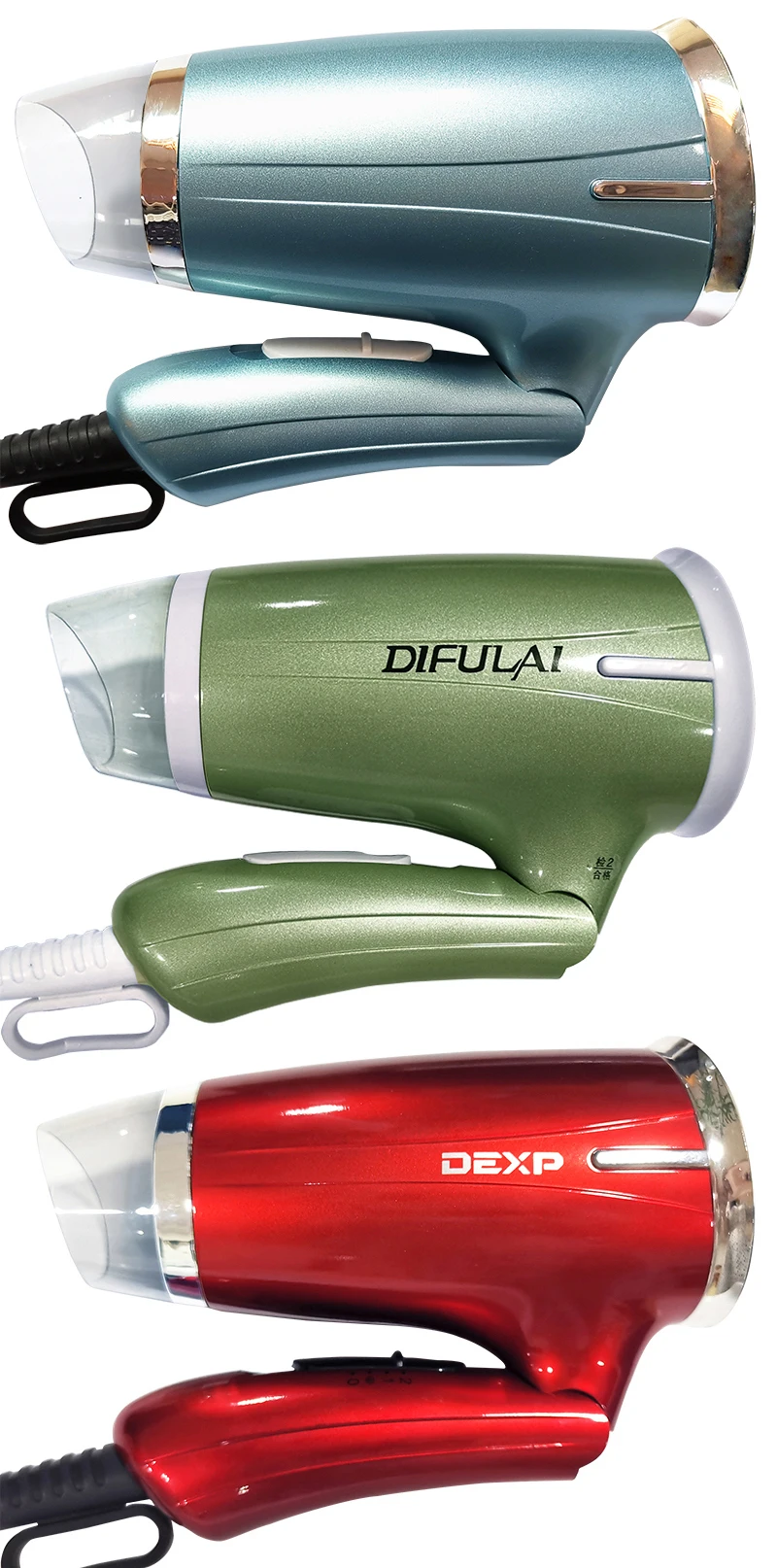 
Professional DC motor with detachable body No Noise hair dryer 