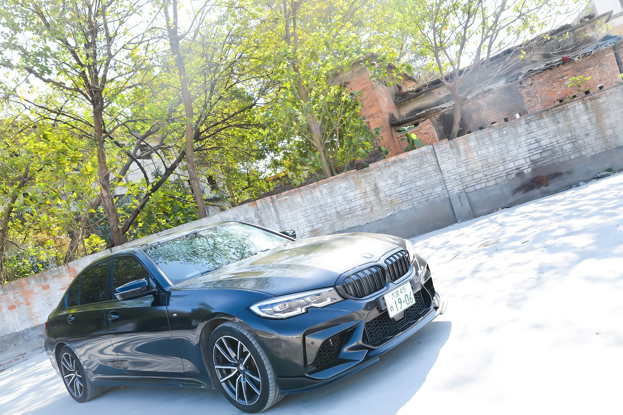 Для Bmw G20 3 серии M3c стиль автомобильный передний бампер PP передняя губа кузов