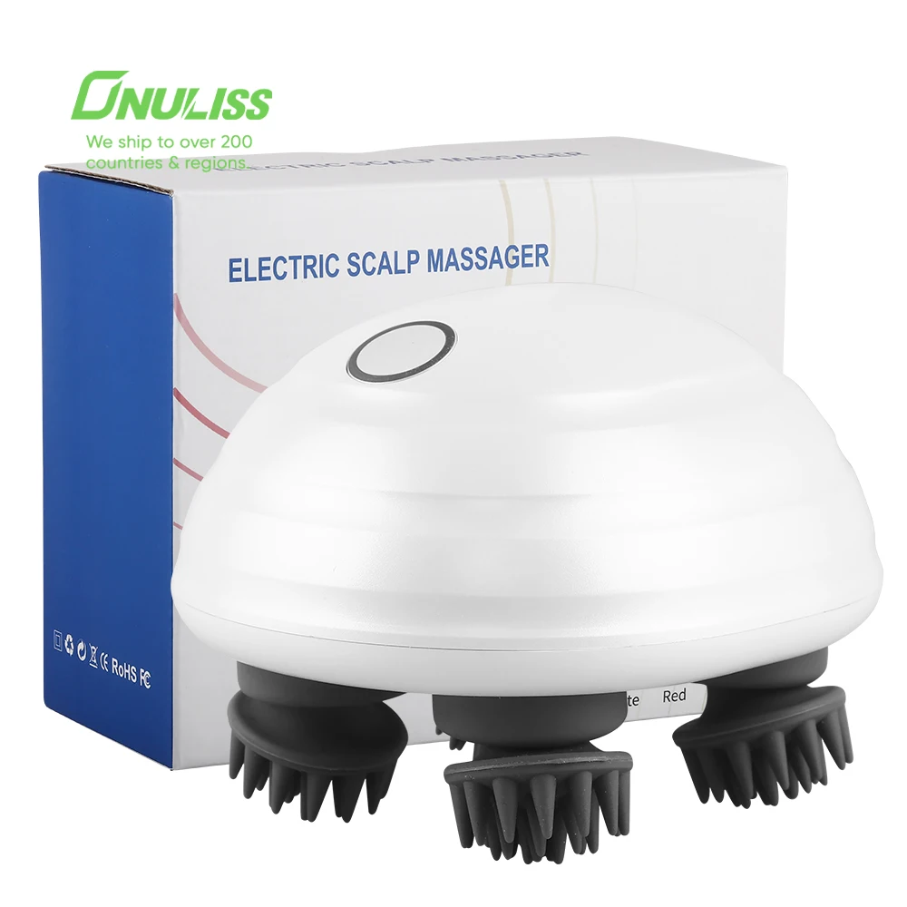 Electric Head Massager Scalp Cat Scalp Head Massager Machine Octopus Head Massage