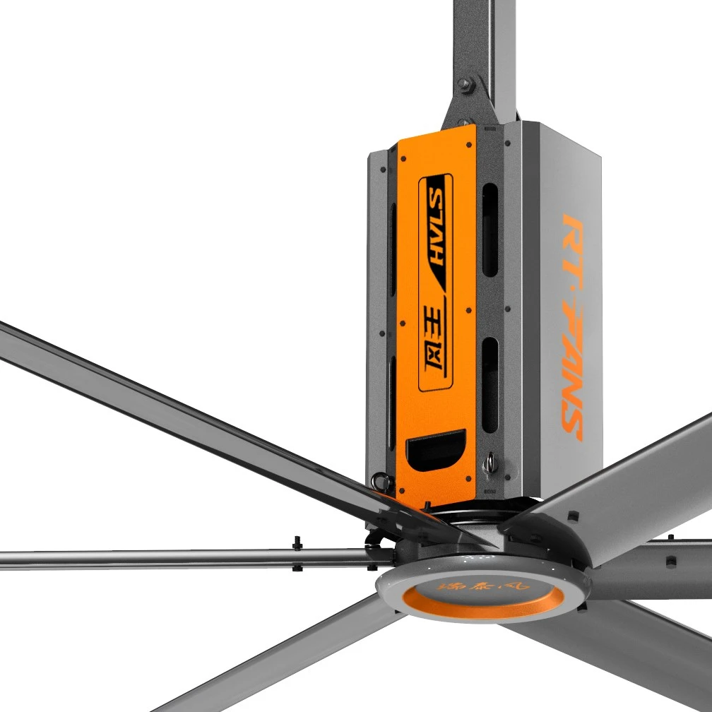 RTFANS High Quality Industrial Exhaust Fan 24ft Ventilation HVLS  fan
