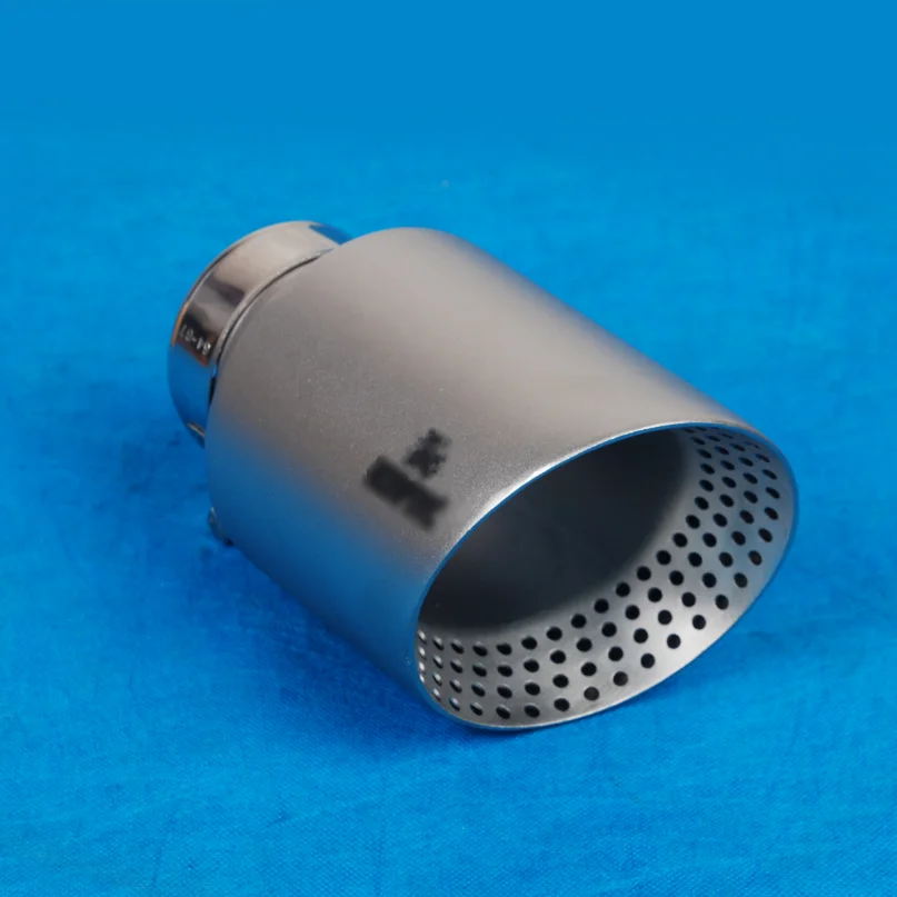 Factory direct sales racing  car modified 114mm for akrapovicSand Blasting  muffler exhaus exhaust pipe