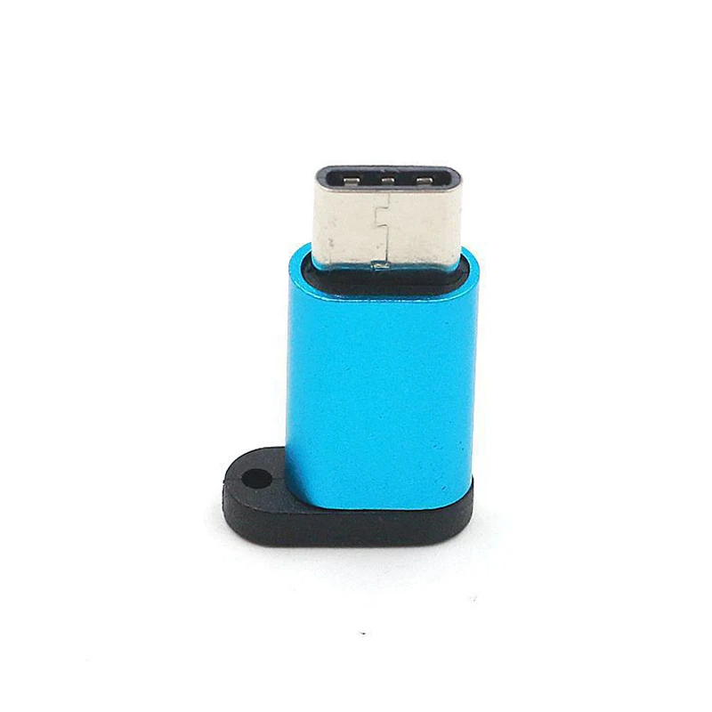 
environmental friendly wholesale for iphone lightning iOS 8pin female to micro usb male phone adapter with Aluminium alloy shell 