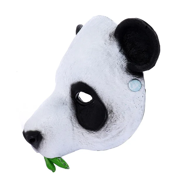 Full Face Panda Mask Animal Masquerade Mask for Halloween Cosplay Party Mask Props