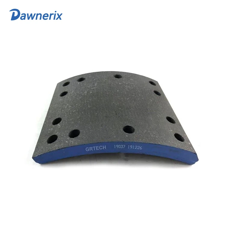 Auto Truck Brake System Truck Brake Lining For China Alltour OE Manufacturer Non-asbestos for Man Truck WVA 19488