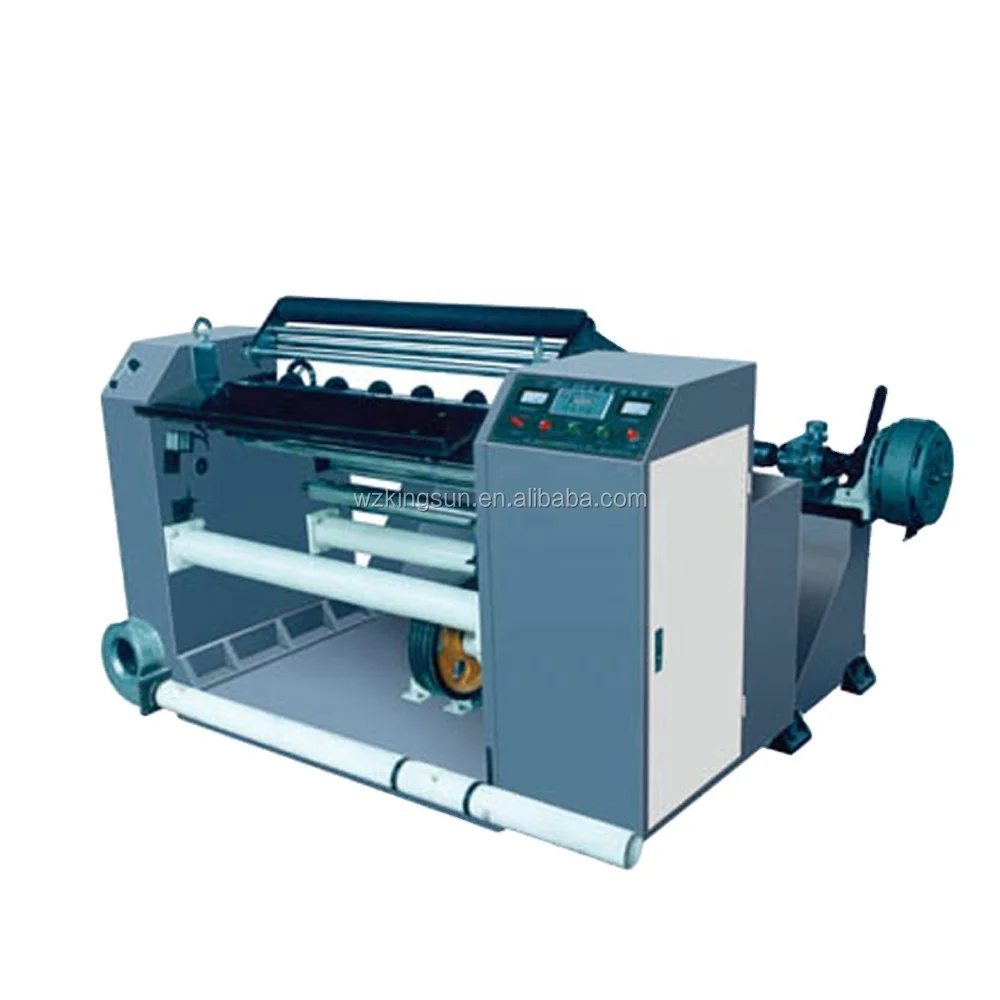 QFJ-N900 ATM Paper Roll and Fax Thermal Paper Roll Slitting Machine
