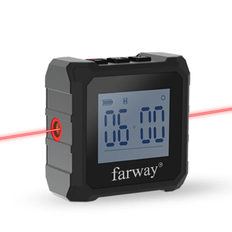 Wholesale Angle Finder Digital Protractor Meter dual laser Smart Level Box Electronic Universal Inclinometer cheap price