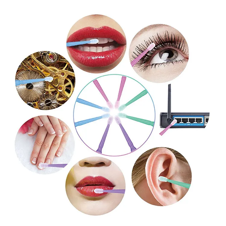 Consumables Micro Applicator Supplies Microbrush Dental Microfiber Wands Pale Mascara Cleaning Brushes