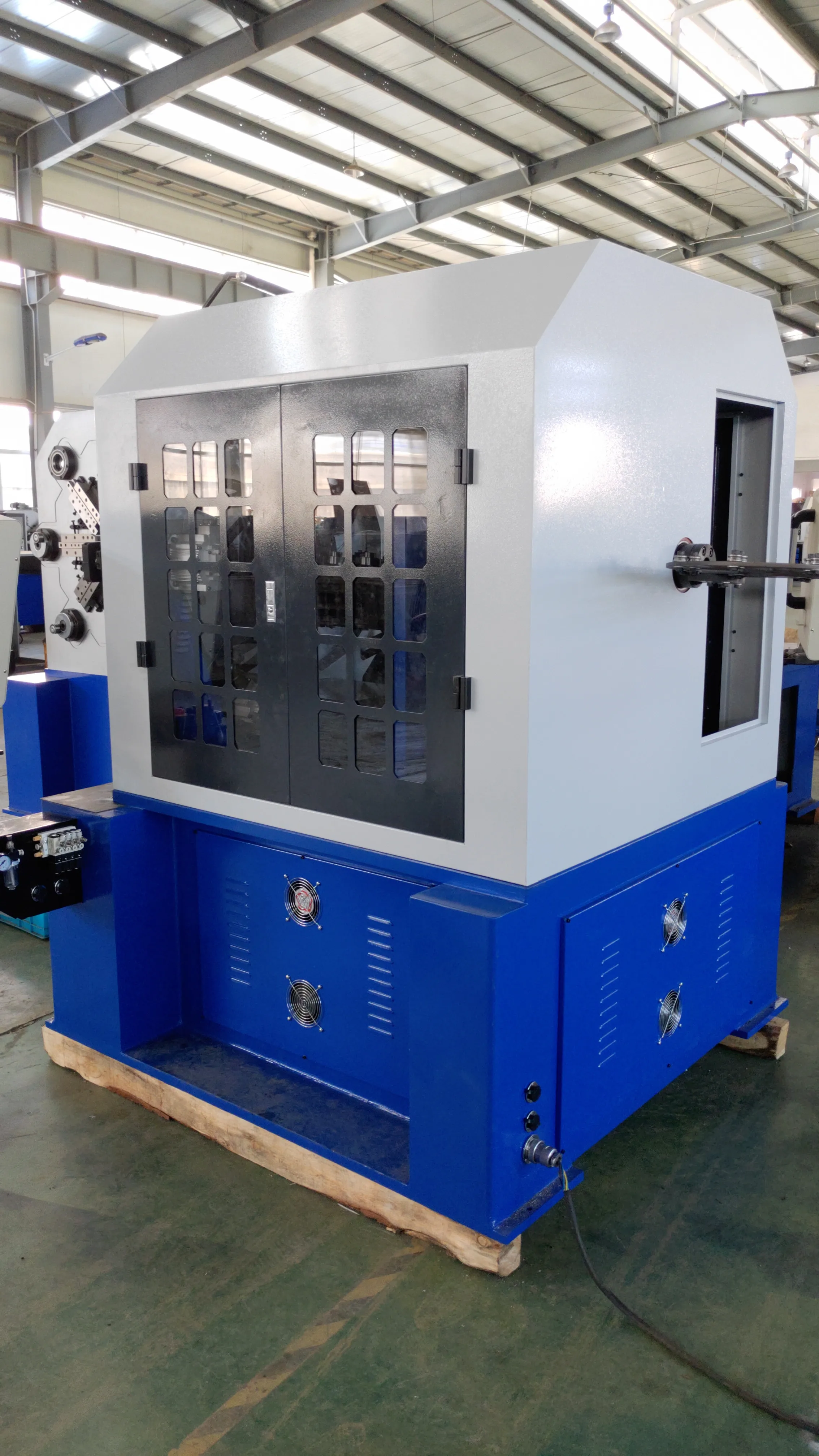 
YF brand CNC-1240 Mechanical Steel Wire Industrial Torsion Coil Spring Machine 