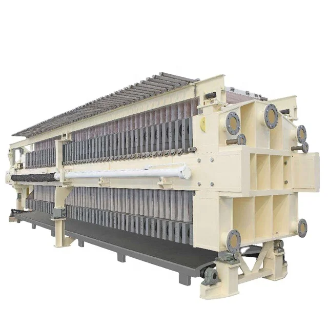 MUNICIPAL SEWAGE Hydraulic Plate and Frame Filter Press for City Mixed Raw Sewage