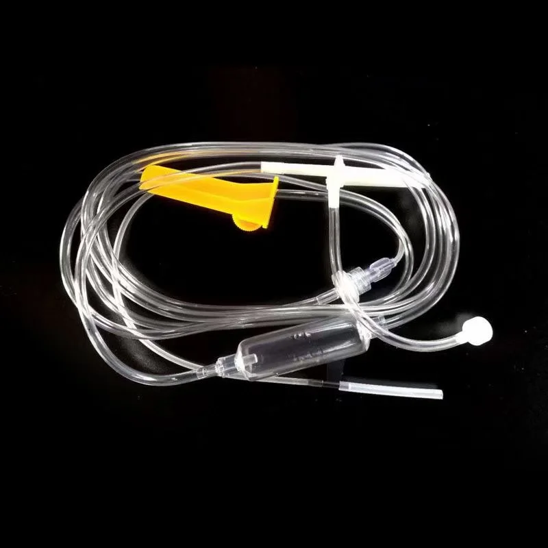 Medical Supplier China Factory OEM Custom Medical Disposable Sterile IV Infusion Giving Set Normal Type 15 Drop/mL