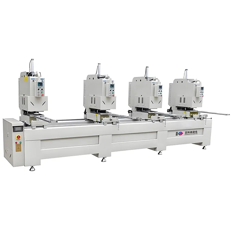 High Quality Four Head uPVC Profile Seamless Welding Machine for Window and Door Making Machinery