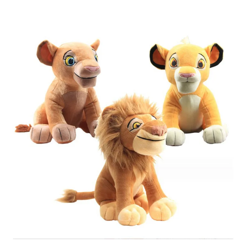 cute quality stuffed animal soft toy doll pillow doll lion Simba plush toy lion Nana gift children birthday gifts