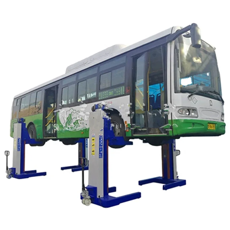 Factory Supply Workshop Heavy Duty Mobile Truck Lift Column Bus Lift