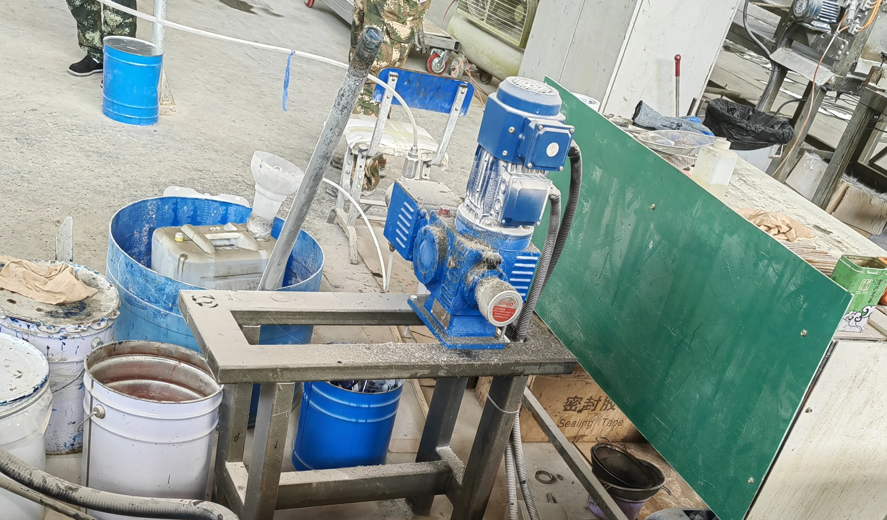 DNUO FRP PRFV fiber glass roofing corrugated sheet panel making machinery