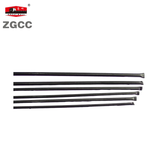 tungsten carbide steel tube rods for improving the wear resistance of the mechanical parts(Radius retention of steel body bit)
