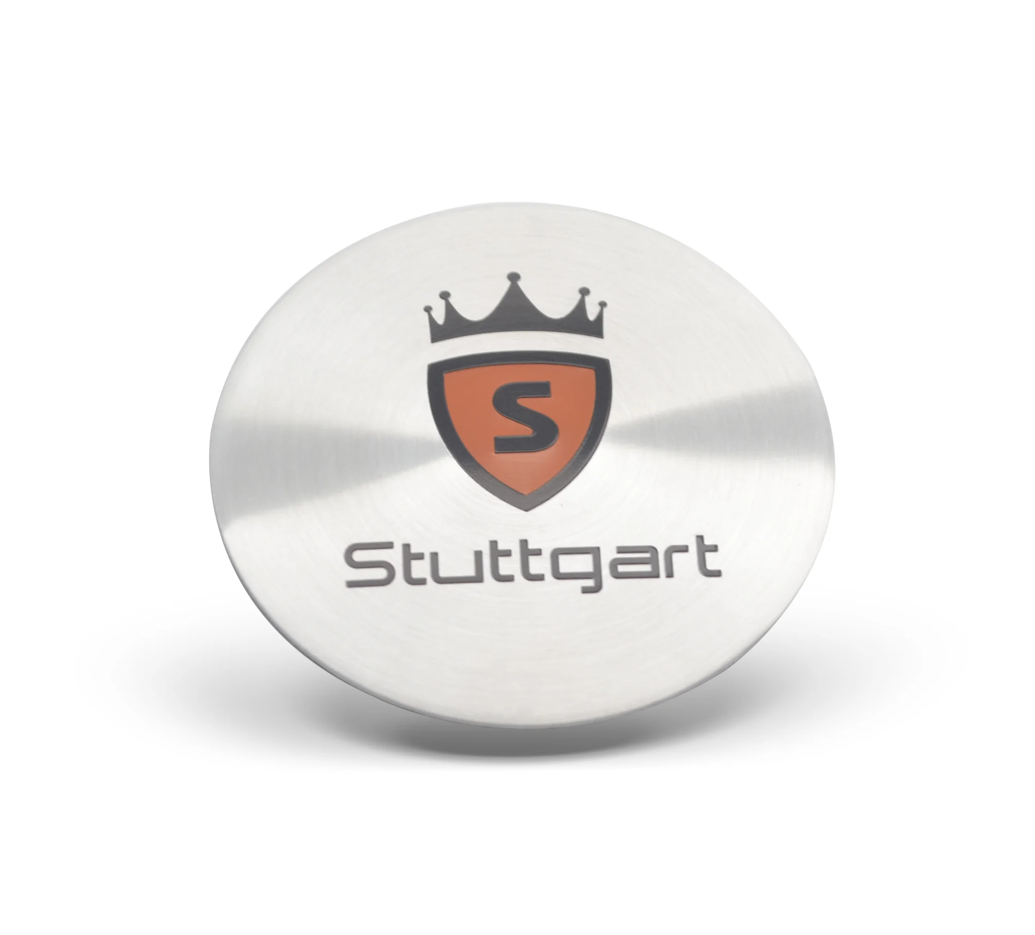 new design custom base sandblasted and embossed car metal logo badge emblem