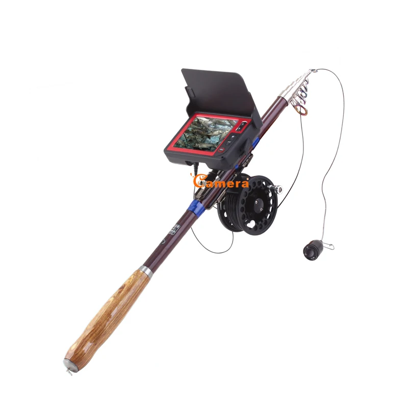 Hot sale original shifengda HR-3505DFL portable pocket 3.5' 25m IP68 waterproof underwater fishing camera