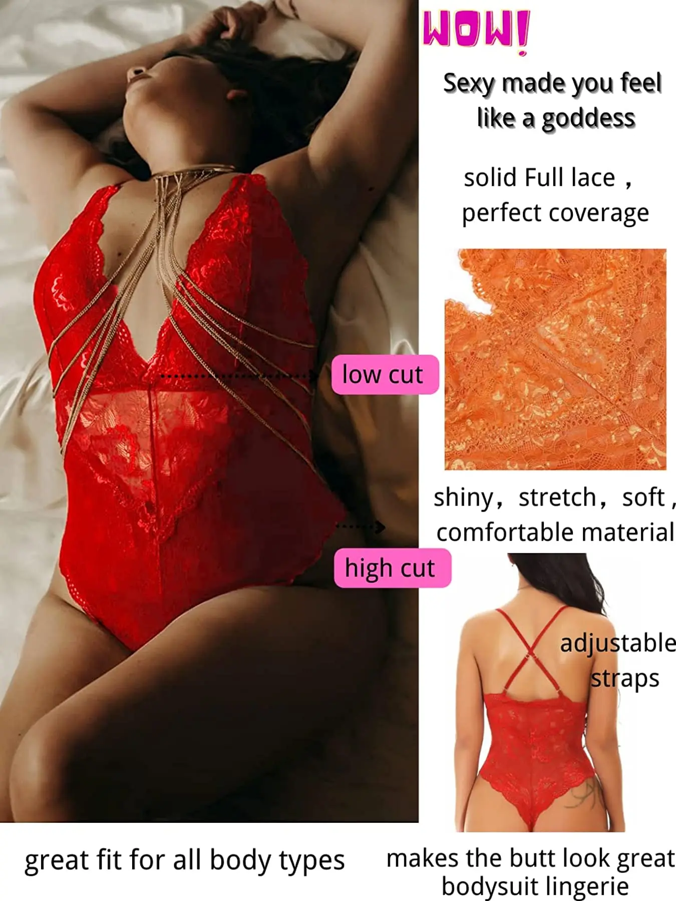 Sexy Erotic Lingerie Front Closure Babydoll Nightdress Thong Set Attractive Sleepwear Night Dress Robe sexy lingerie for women