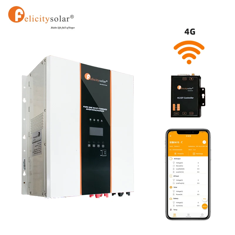 China 48V 5kva power frequency converter off grid power inverter MPPT bulit-in controller pure sine wave solar inverter