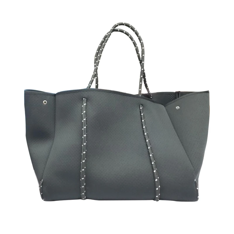 Wholesale Neoprene Fashion Customized bag gym bag in neoprene for women